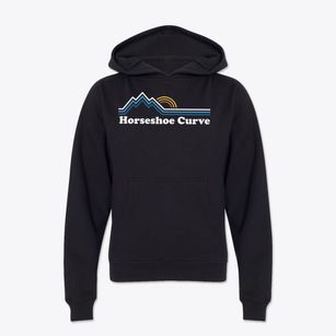 Horseshoe Curve Maryland Mountain View Youth Hoodie