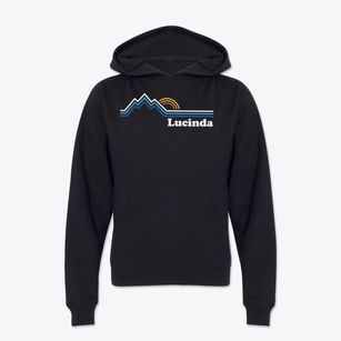 Lucinda Pennsylvania Mountain View Youth Hoodie