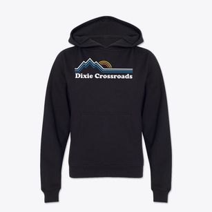 Dixie Crossroads North Carolina Mountain View Youth Hoodie