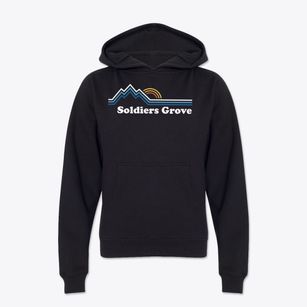 Soldiers Grove Wisconsin Mountain View Youth Hoodie