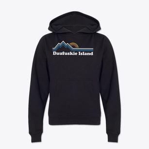 Daufuskie Island South Carolina Mountain View Youth Hoodie