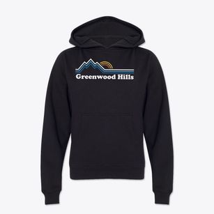 Greenwood Hills Pennsylvania Mountain View Youth Hoodie