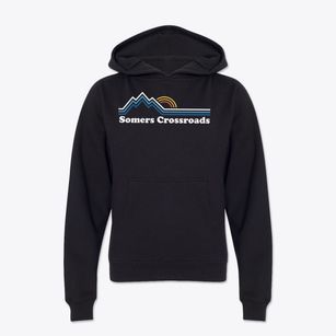 Somers Crossroads North Carolina Mountain View Youth Hoodie
