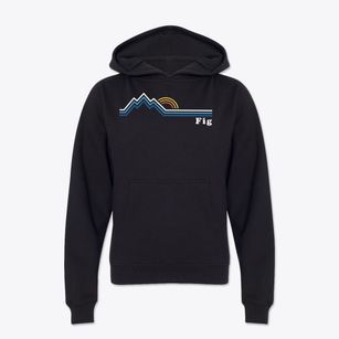 Fig North Carolina Mountain View Youth Hoodie