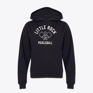 Little Rock Arkansas Pickleball Youth Hoodie