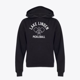 Lake Linden Michigan Pickleball Youth Hoodie