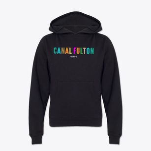 Canal Fulton Ohio Color Pop Youth Hoodie