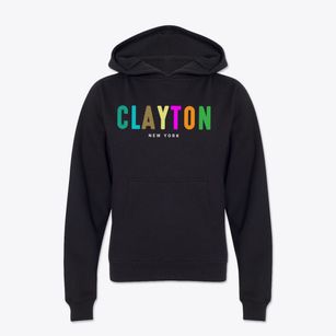 Clayton New York Color Pop Youth Hoodie