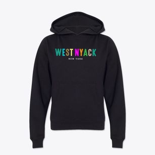 West Nyack New York Color Pop Youth Hoodie