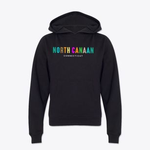 North Canaan Connecticut Color Pop Youth Hoodie