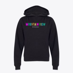 Mountain View Missouri Color Pop Youth Hoodie