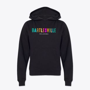 Bartlesville Oklahoma Color Pop Youth Hoodie