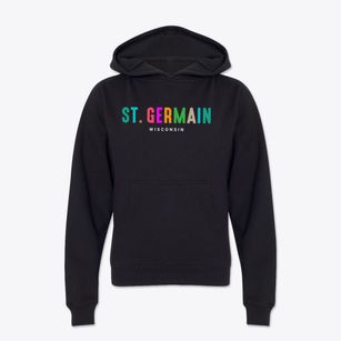 St. Germain Wisconsin Color Pop Youth Hoodie