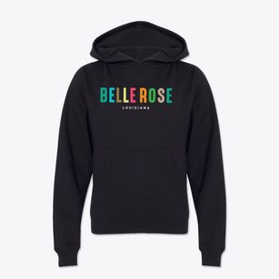 Belle Rose Louisiana Color Pop Youth Hoodie