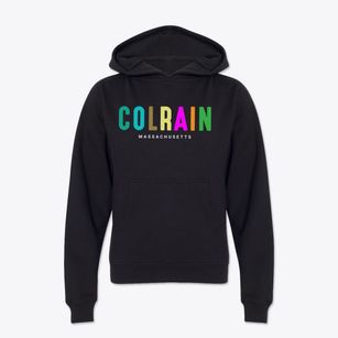 Colrain Massachusetts Color Pop Youth Hoodie