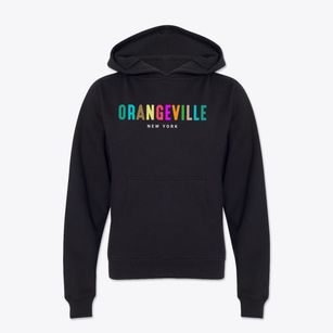 Orangeville New York Color Pop Youth Hoodie