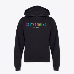 South Corning New York Color Pop Youth Hoodie