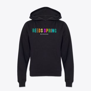 Reeds Spring Missouri Color Pop Youth Hoodie