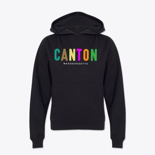 Canton Massachusetts Color Pop Youth Hoodie