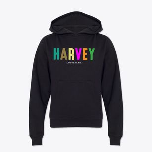 Harvey Louisiana Color Pop Youth Hoodie