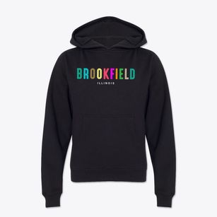 Brookfield Illinois Color Pop Youth Hoodie