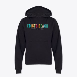 Edisto Beach South Carolina Color Pop Youth Hoodie