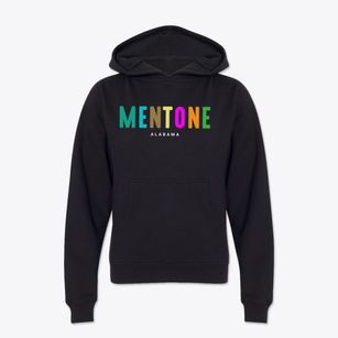 Mentone Alabama Color Pop Youth Hoodie