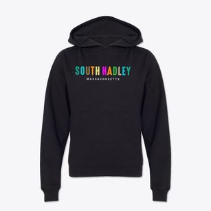 South Hadley Massachusetts Color Pop Youth Hoodie