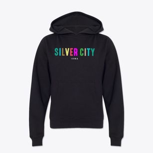 Silver City Iowa Color Pop Youth Hoodie