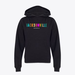 Jacksonville Georgia Color Pop Youth Hoodie
