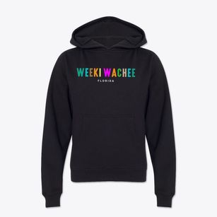 Weeki Wachee Florida Color Pop Youth Hoodie