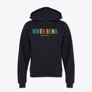 River Bend Missouri Color Pop Youth Hoodie