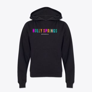 Holly Springs Georgia Color Pop Youth Hoodie