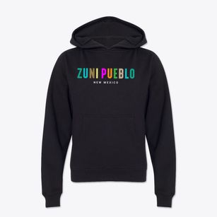 Zuni Pueblo New Mexico Color Pop Youth Hoodie