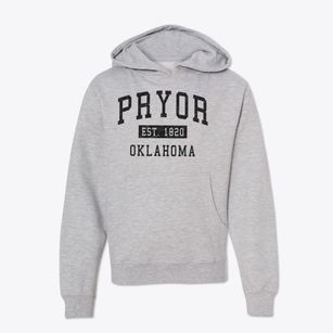 Pryor Oklahoma Classic Established Youth Hoodie