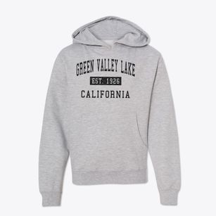 Green Valley Lake California Classic Established Youth Hoodie