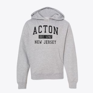 Acton New Jersey Classic Established Youth Hoodie