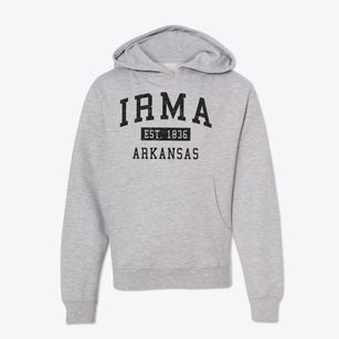 Irma Arkansas Classic Established Youth Hoodie