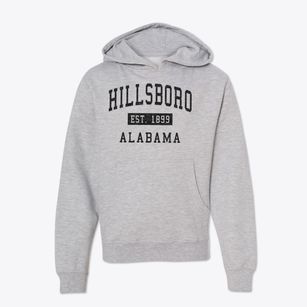 Hillsboro Alabama Classic Established Youth Hoodie