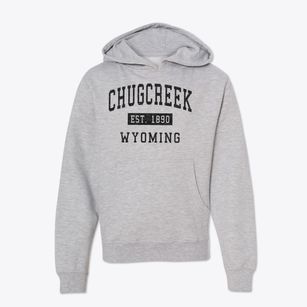 Chugcreek Wyoming Classic Established Youth Hoodie