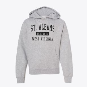 St. Albans West Virginia Classic Established Youth Hoodie