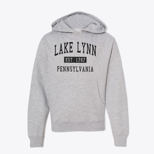 Lake Lynn Pennsylvania Classic Established Youth Hoodie
