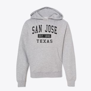 San Jose Texas Classic Established Youth Hoodie