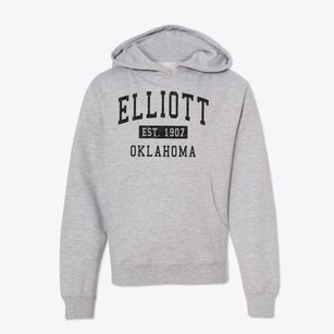 Elliott Oklahoma Classic Established Youth Hoodie