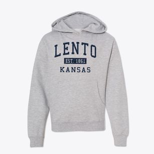 Lento Kansas Classic Established Youth Hoodie