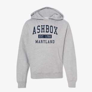 Ashbox Maryland Classic Established Youth Hoodie