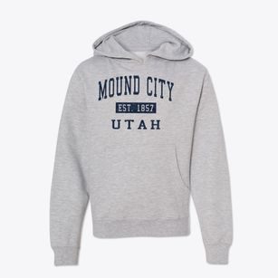 Mound City Utah Classic Established Youth Hoodie