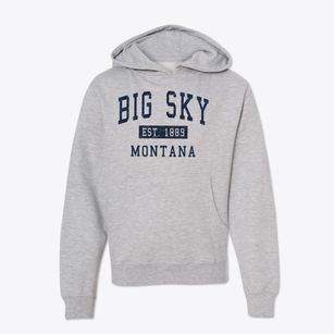 Big Sky Montana Classic Established Youth Hoodie
