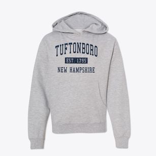 Tuftonboro New Hampshire Classic Established Youth Hoodie