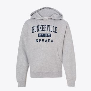 Bunkerville Nevada Classic Established Youth Hoodie